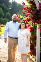 Kelsey and Josh Engagement Session Rose Garden June 2024